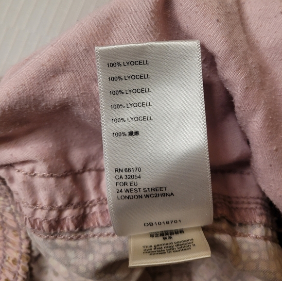 by Anthropologie Orana Snake Print Drawstring Pants sz L OB1016701 - Picture 8 of 13